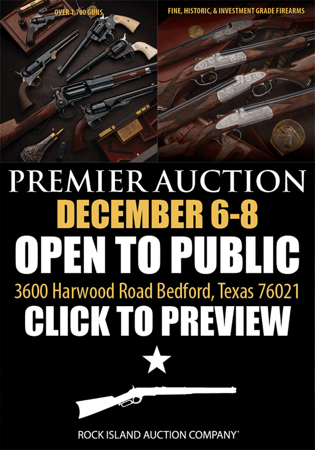 Rock Island Auction Company Guns & Coffee LIVE Auction